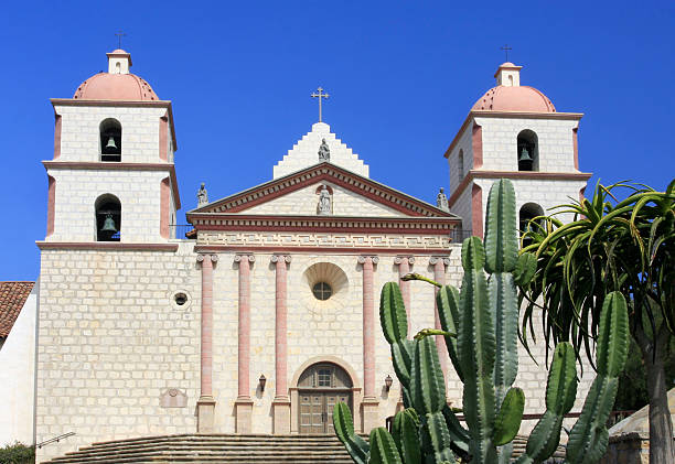 istock Santa Barbara Mission, California 104733268