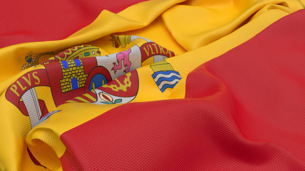 istock flag of Spain 1047336168