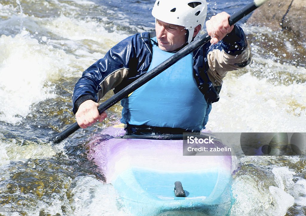kayaker - 로열티 프리 강 스톡 사진