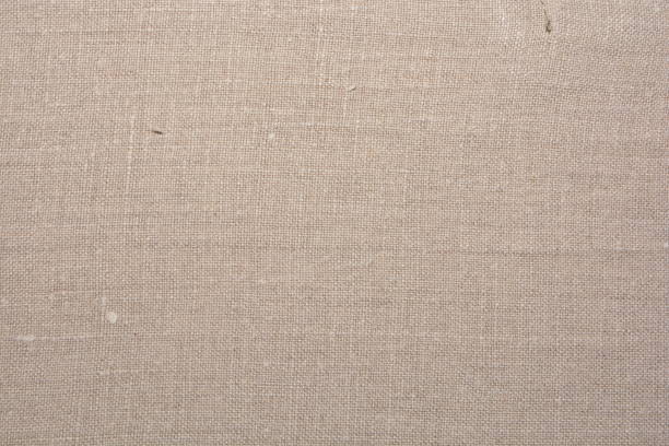 istock Texture of natural linen fabric 1047343420