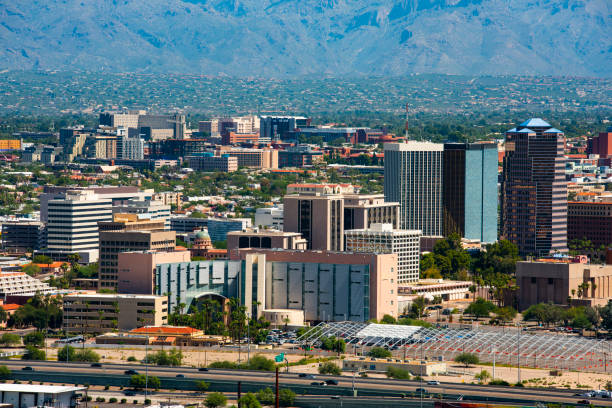 istock Tucson Aerial Skyline View 1047356906