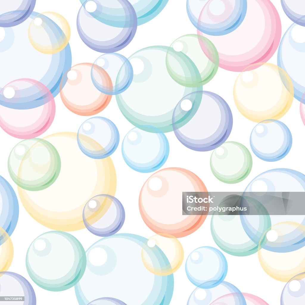 Colores de fondo de burbujas (continuo - arte vectorial de Abstracto libre de derechos