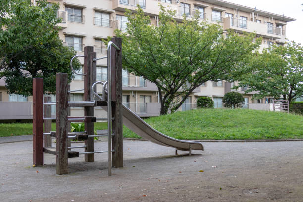 istock Park in the Sodegaura Complex in Narashino City, Chiba Prefecture, Japan 1047361134