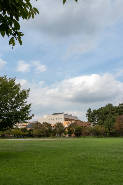 istock Park in the Sodegaura Complex in Narashino City, Chiba Prefecture, Japan 1047364606