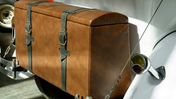 istock Fragment of an old retro car 1047398504