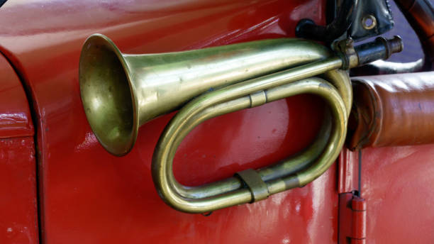 istock Fragment of an old retro car 1047398548