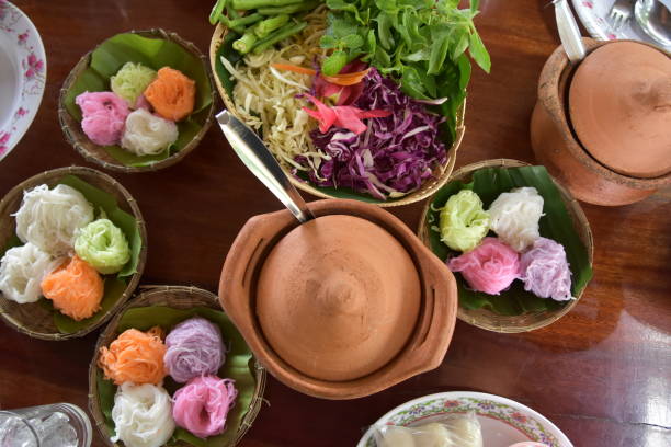 istock The wonderful decoration in Thai cuisine 1047401682