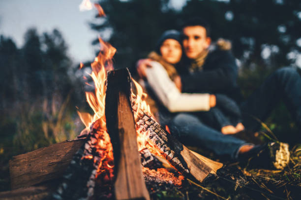 istock Pretty young couple relaxing outdoor 1047453040