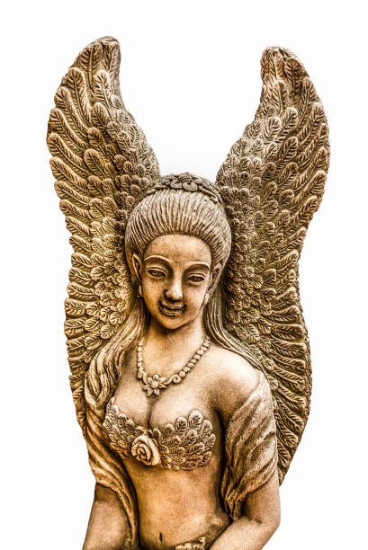 istock Statue of a woman with wings 1047455840