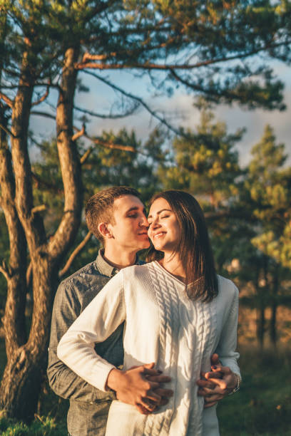 istock Pretty young couple relaxing outdoor 1047456194