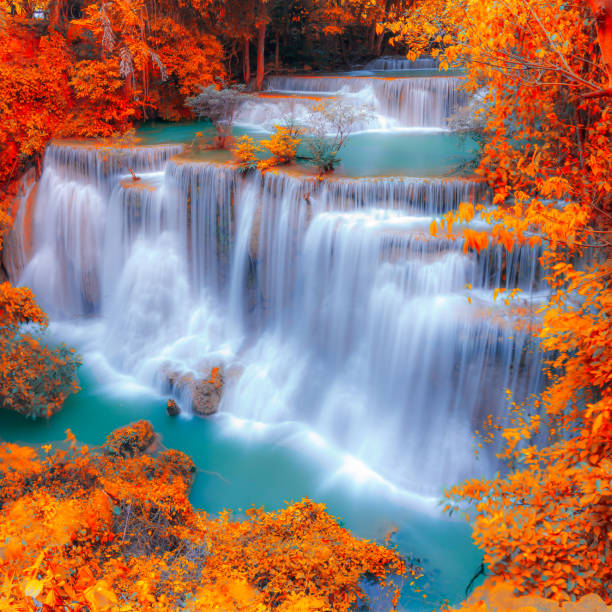 istock Beautiful Huai Mae Khamin Waterfall, Tier4  Name Chatkaew 1047456784