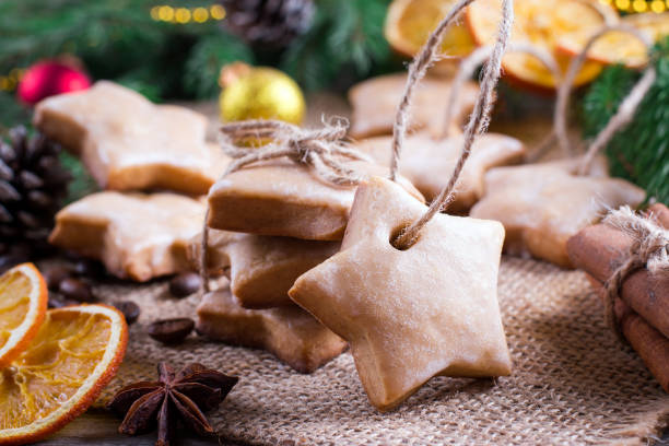 istock Christmas cookies with festive decoration 1047479280