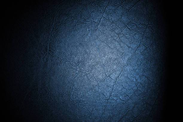 istock Blue leather for texture background from Office Chair 1047482726