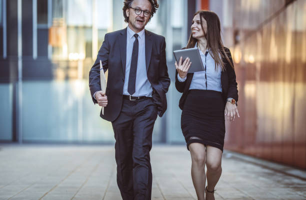 istock Business people on the move 1047484686