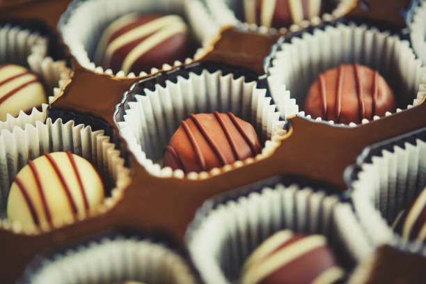 istock Assortment of chocolate candies 1047502600