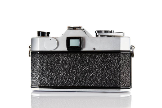 istock Old vintage film camera 1047504292
