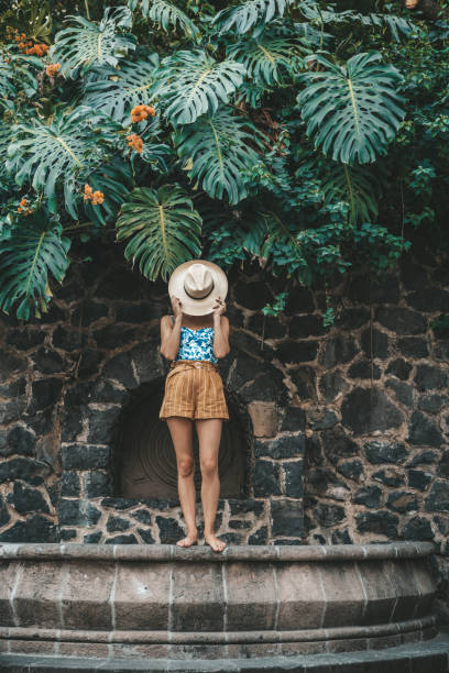 Woman traveling in Mexico