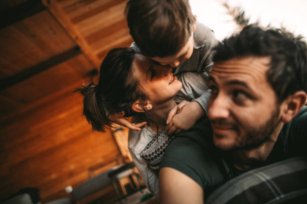 istock Family selfie from winter vacation 1047520100