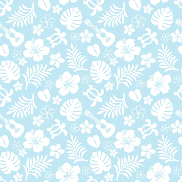 tropical pattern. summer tropical pattern. beach designs stock illustrations