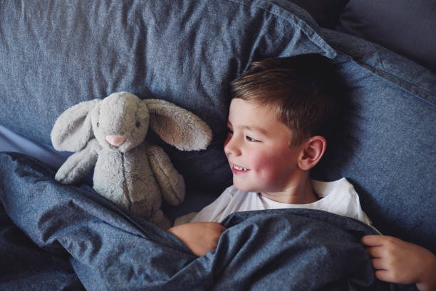istock Did you sleep well, mister rabbit? 1047524618