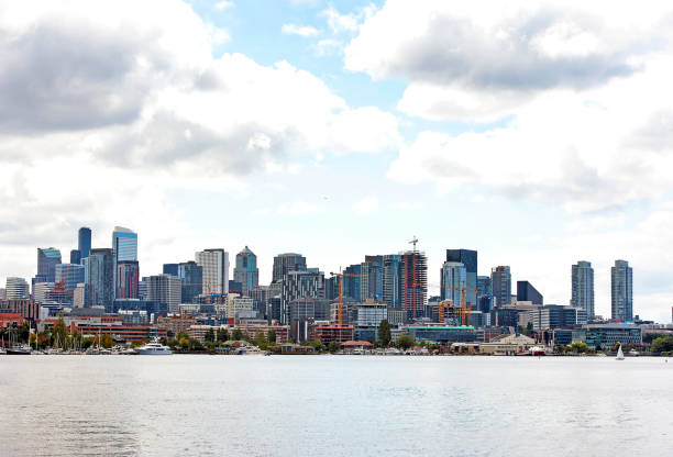 istock Seattle skyline from Lake Union, USA 1047525598