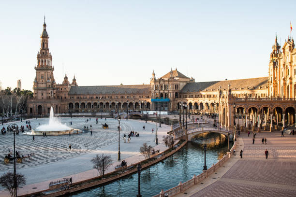 istock Plaza de Espana, Seville 1047530130