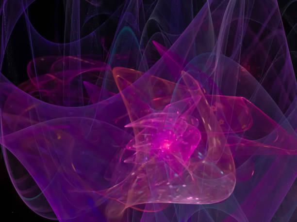 istock abstract design, digital beautiful fractal, magic 1047533690