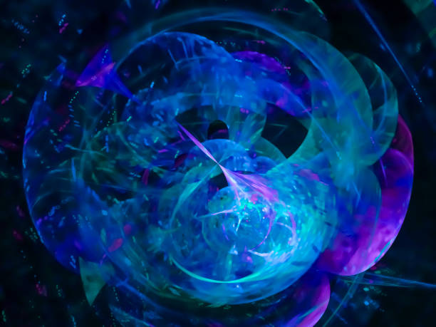 istock abstract design, digital beautiful fractal, magic 1047533844