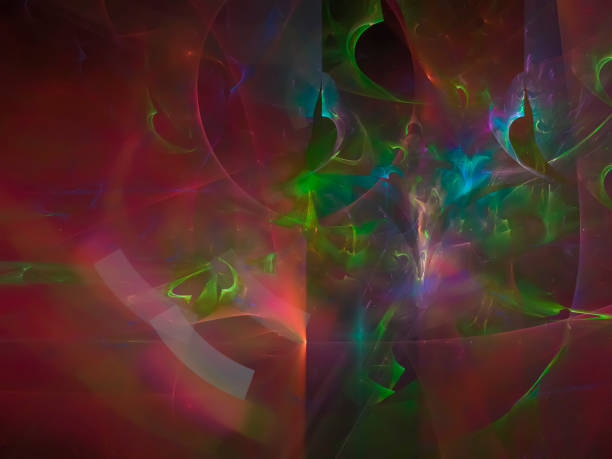 istock abstract design, digital beautiful fractal, magic 1047533900