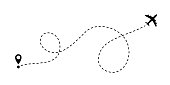 flugzeug-linie-weg-vektor-reisen-liniens