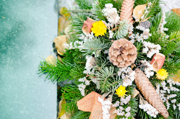 istock All Saints Day decoration in grave 1047540822
