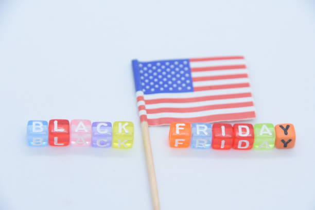 istock Word BLACK FRIDAY made of letter cubes 1047543386