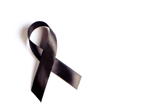 istock Multi meaning symbolic ribbon loop to draw attention to health issues, common illnesses. 1047544254