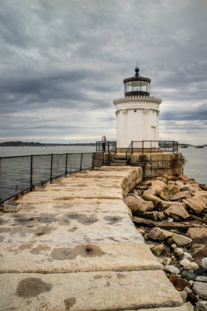 istock The Bug Light Lighthouse in Cape Elizabeth, Maine 1047544496