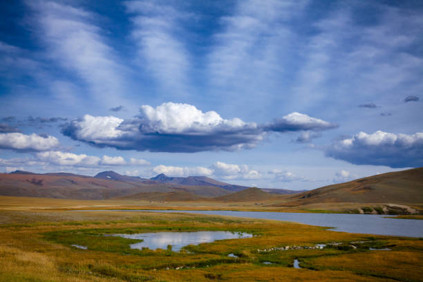 istock Barren mountain landscape Altai Mountains Mongolia 1047544988