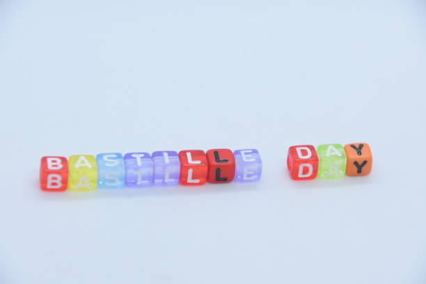 istock Word Bastille Day made of letter cubes 1047545026