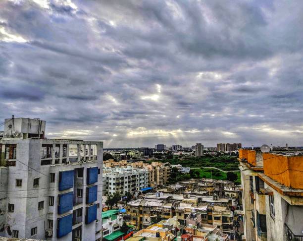 istock Beautiful City Top VIew 1047562266