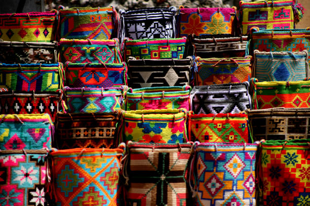istock Colorful Colombian Baskets 1047565780