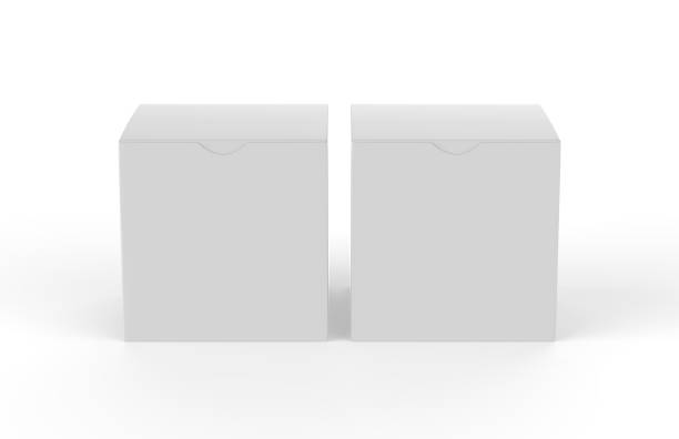istock White square blank box isolated on white background, 3d illustration 1047568740