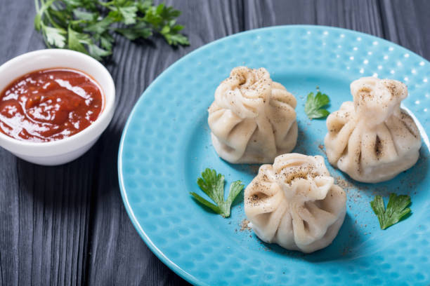 istock Georgian dumplings khinkali 1047573774