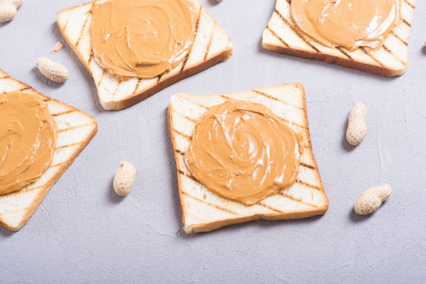 istock Peanut butter sandwiches 1047573818