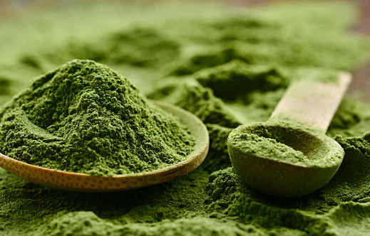 Green antioxidant powder