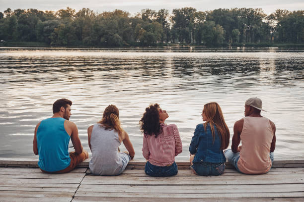 istock Carefree time with friends. 1047582942