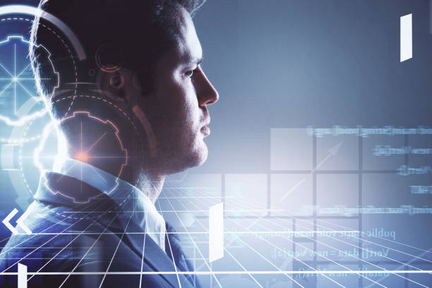 istock businessman and digital cyber illustration 1047586504