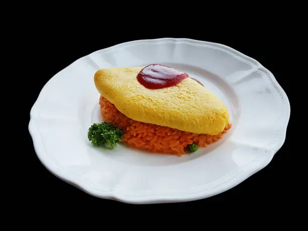 Photo of omelette with rice