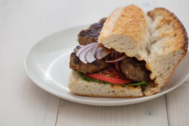 istock homemade spicy meatball sub sandwich 1047604526