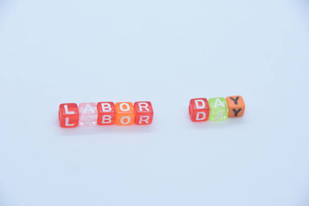 istock Word LABOR DAY made of letter cubes 1047616650