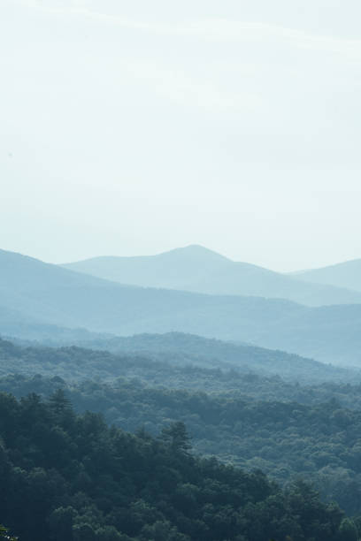 istock Scenic Georgia Blue Ridge Mountains Landscape Nature Background 1047616778