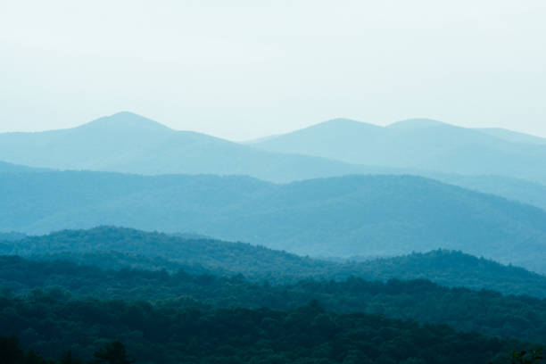 istock Scenic Georgia Blue Ridge Mountains Landscape Nature Background 1047617172