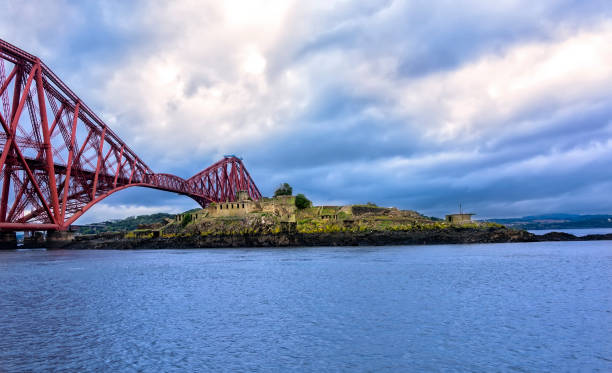 istock Forth Bridge in South Queensferry, Scotland 1047621414